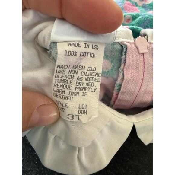 Hartstrings vintage 80s collared floral print jumper - Picture 3 of 7